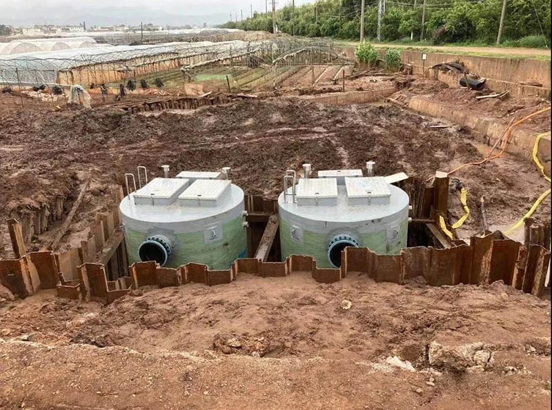 達爾罕茂明安聯合云南玉溪一體化預制泵站案例